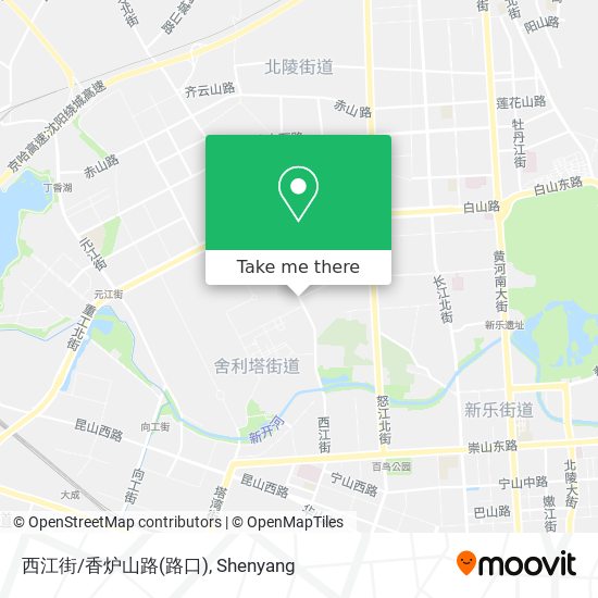 西江街/香炉山路(路口) map