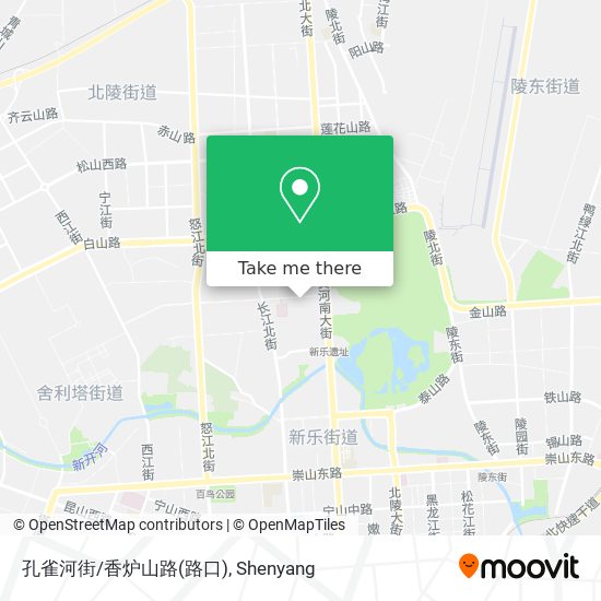 孔雀河街/香炉山路(路口) map