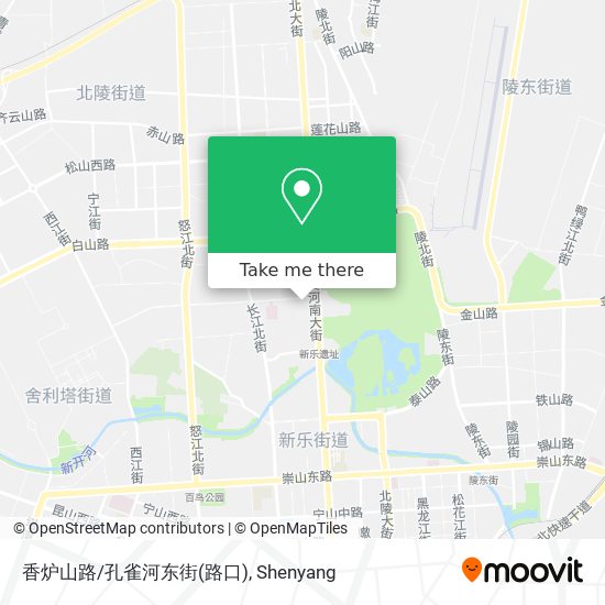 香炉山路/孔雀河东街(路口) map