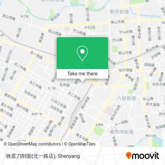 铁蛋刀削面(北一路店) map