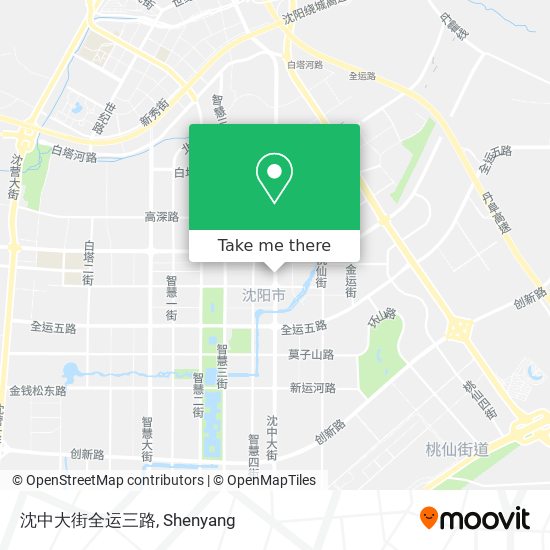 沈中大街全运三路 map