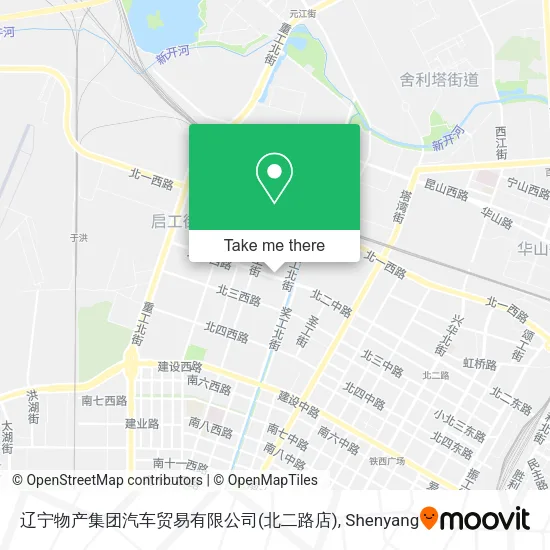 辽宁物产集团汽车贸易有限公司(北二路店) map