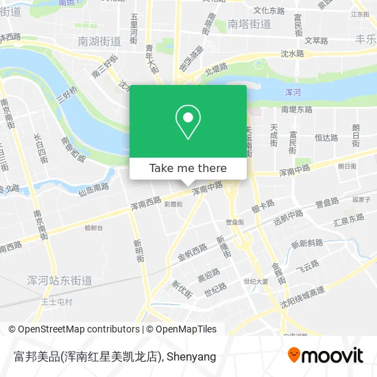 富邦美品(浑南红星美凯龙店) map