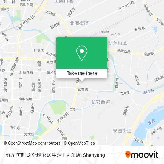 红星美凯龙全球家居生活 | 大东店 map