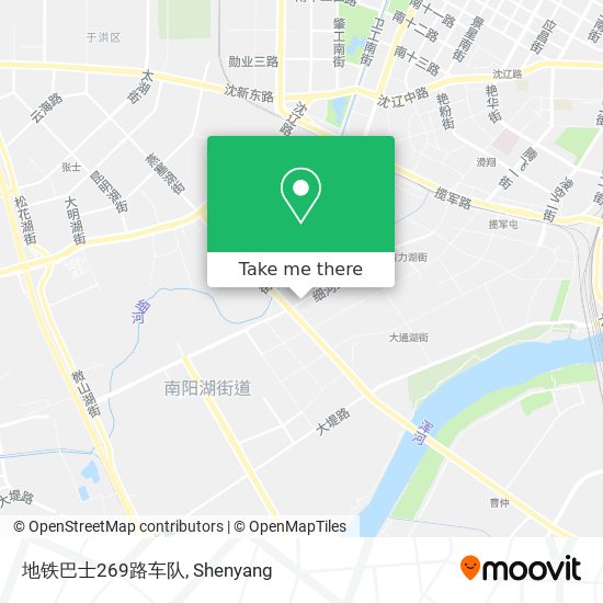 地铁巴士269路车队 map