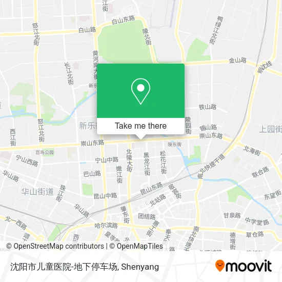 沈阳市儿童医院-地下停车场 map