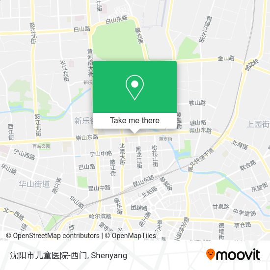 沈阳市儿童医院-西门 map