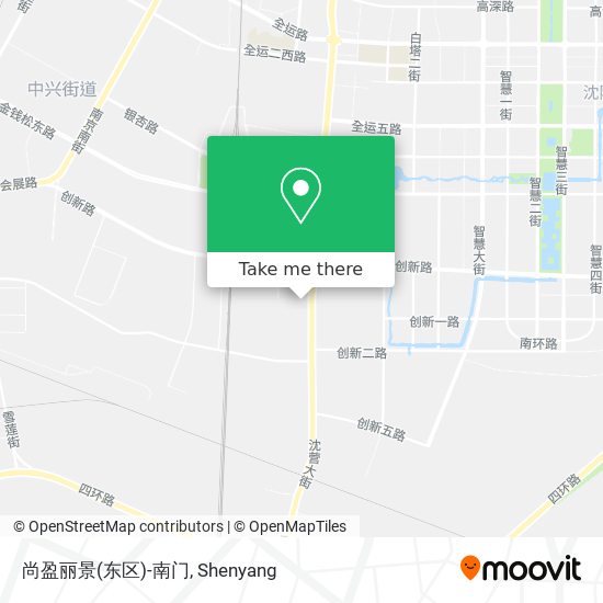 尚盈丽景(东区)-南门 map