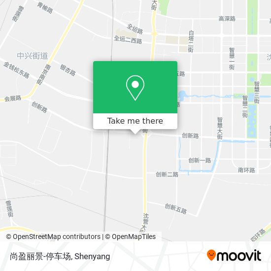 尚盈丽景-停车场 map