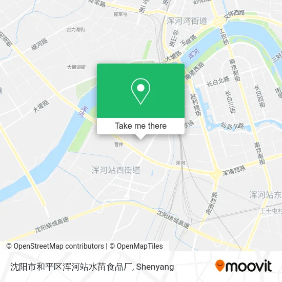 沈阳市和平区浑河站水苗食品厂 map