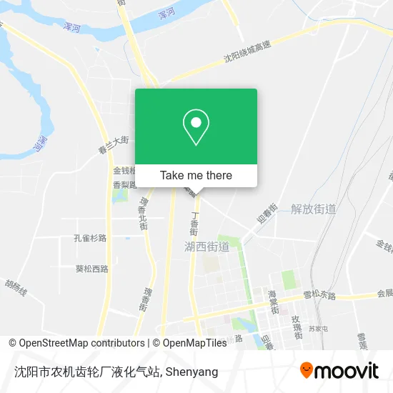 沈阳市农机齿轮厂液化气站 map