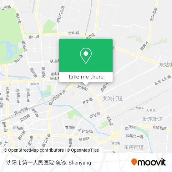 沈阳市第十人民医院-急诊 map