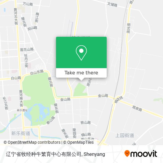 辽宁省牧经种牛繁育中心有限公司 map
