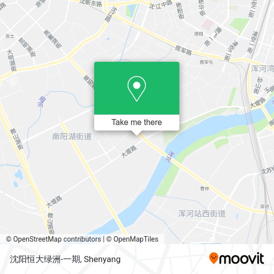 沈阳恒大绿洲-一期 map