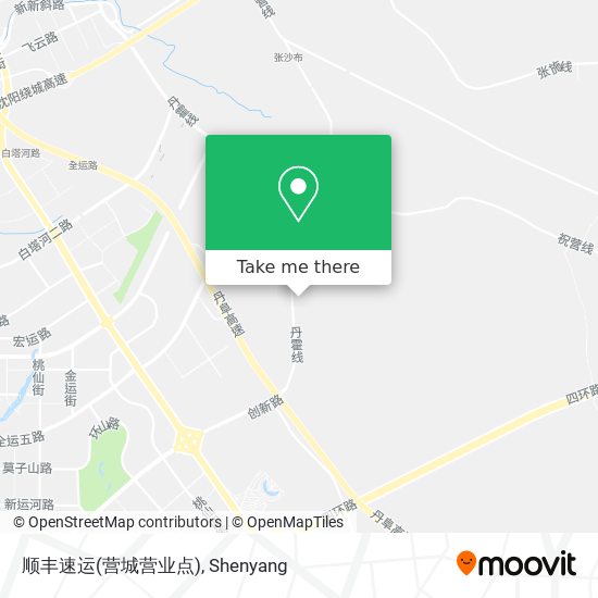 顺丰速运(营城营业点) map