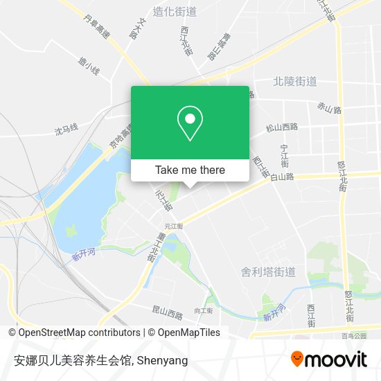 安娜贝儿美容养生会馆 map