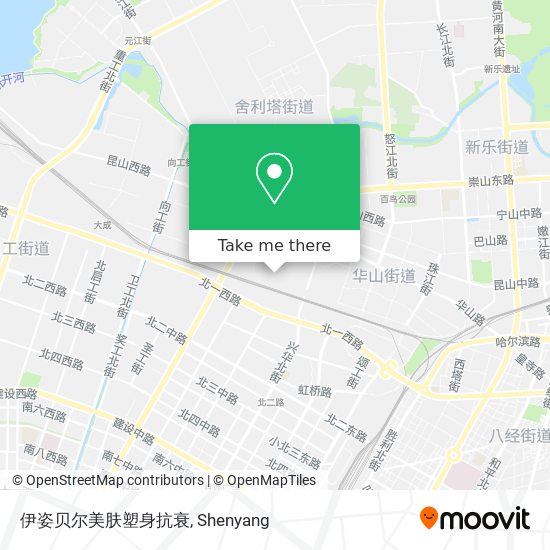 伊姿贝尔美肤塑身抗衰 map
