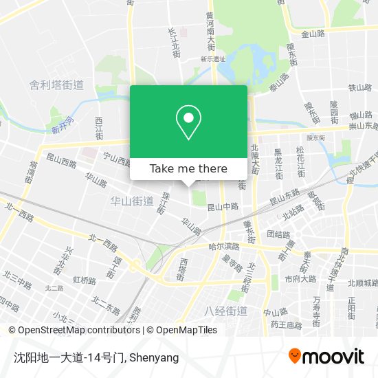 沈阳地一大道-14号门 map