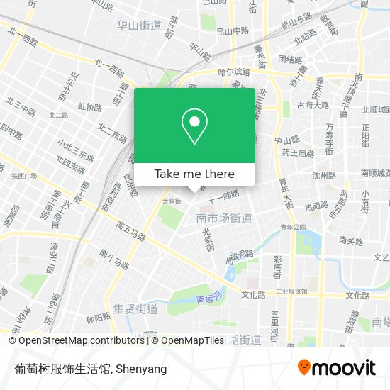 葡萄树服饰生活馆 map