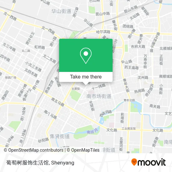 葡萄树服饰生活馆 map