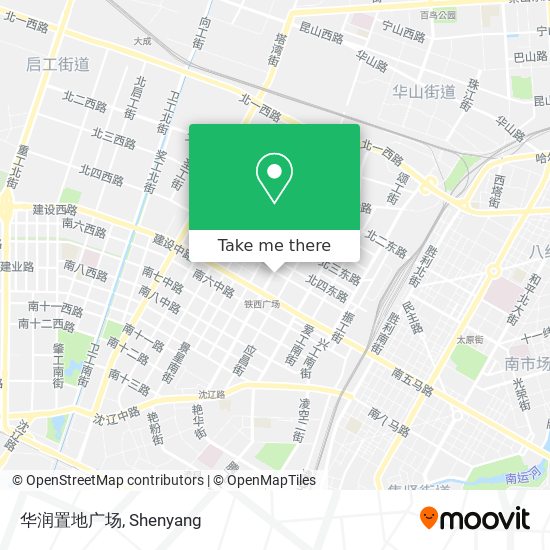 华润置地广场 map