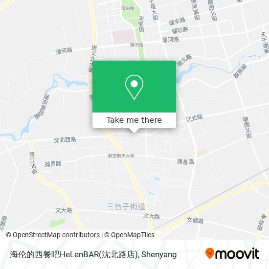 海伦的西餐吧HeLenBAR(沈北路店) map
