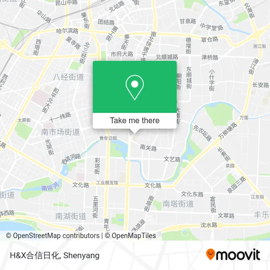 H&X合信日化 map