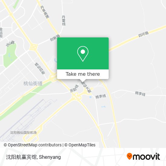 沈阳航赢宾馆 map