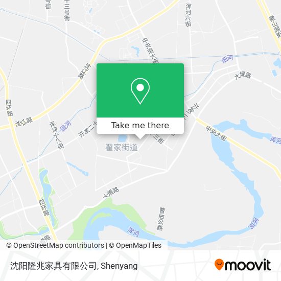 沈阳隆兆家具有限公司 map