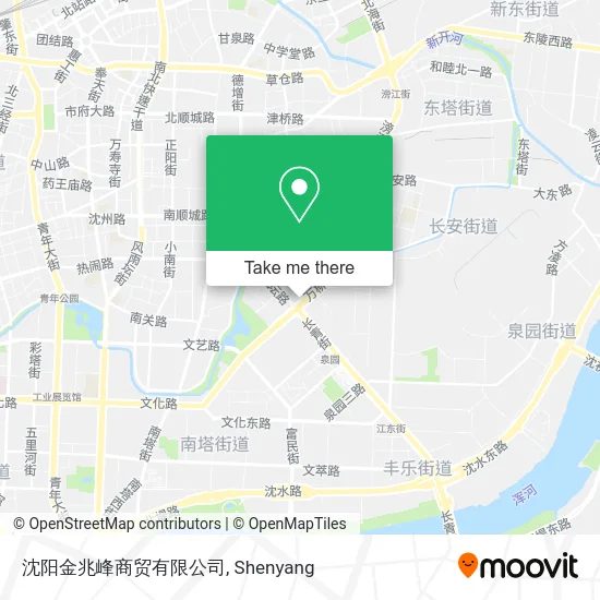 沈阳金兆峰商贸有限公司 map