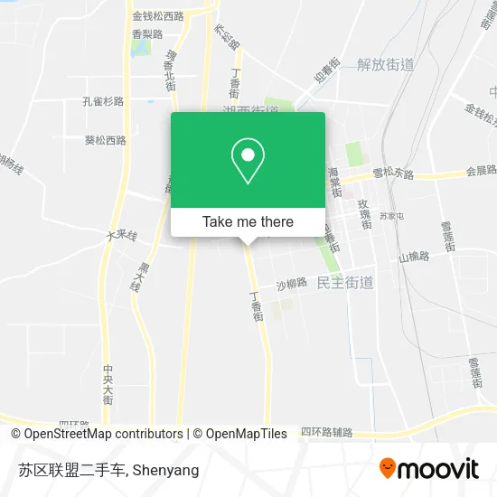 苏区联盟二手车 map