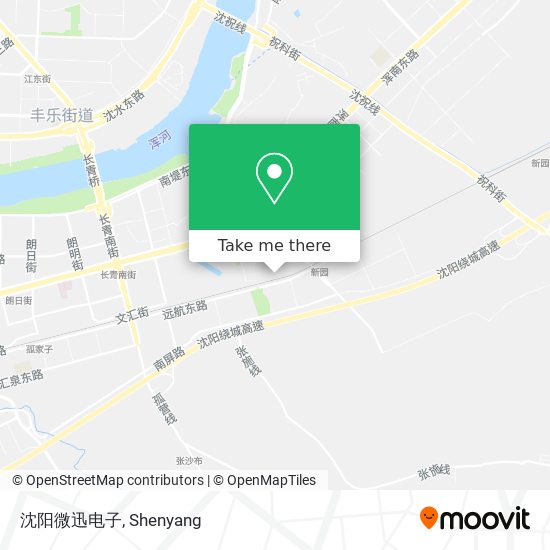 沈阳微迅电子 map