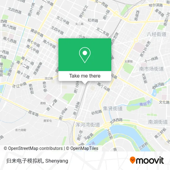 归来电子模拟机 map