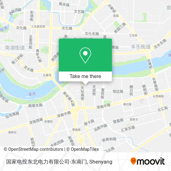 国家电投东北电力有限公司-东南门 map