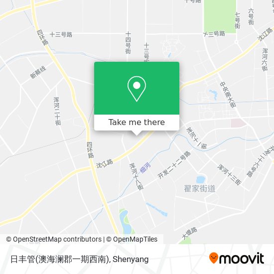 日丰管(澳海澜郡一期西南) map