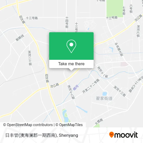 日丰管(澳海澜郡一期西南) map