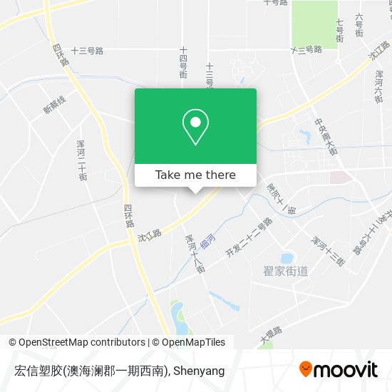 宏信塑胶(澳海澜郡一期西南) map