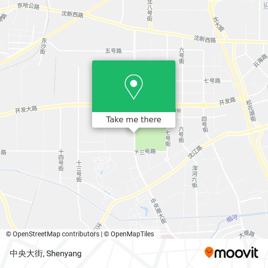 中央大街 map