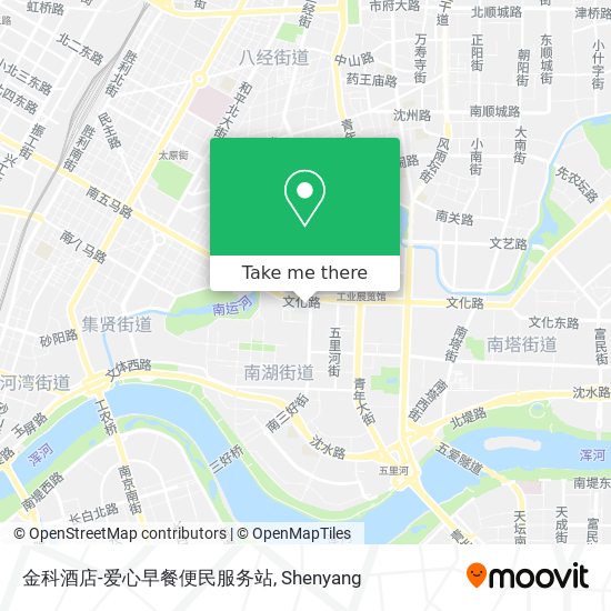 金科酒店-爱心早餐便民服务站 map