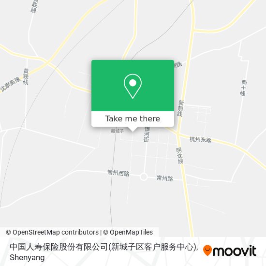 中国人寿保险股份有限公司(新城子区客户服务中心) map