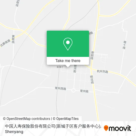 中国人寿保险股份有限公司(新城子区客户服务中心) map