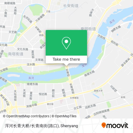 浑河长青大桥/长青南街(路口) map