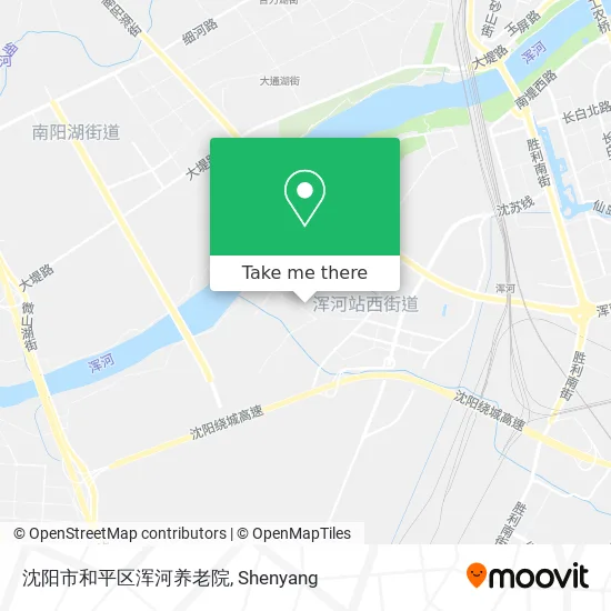 沈阳市和平区浑河养老院 map
