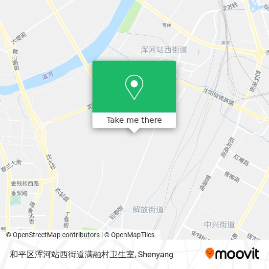 和平区浑河站西街道满融村卫生室 map