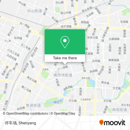 停车场 map