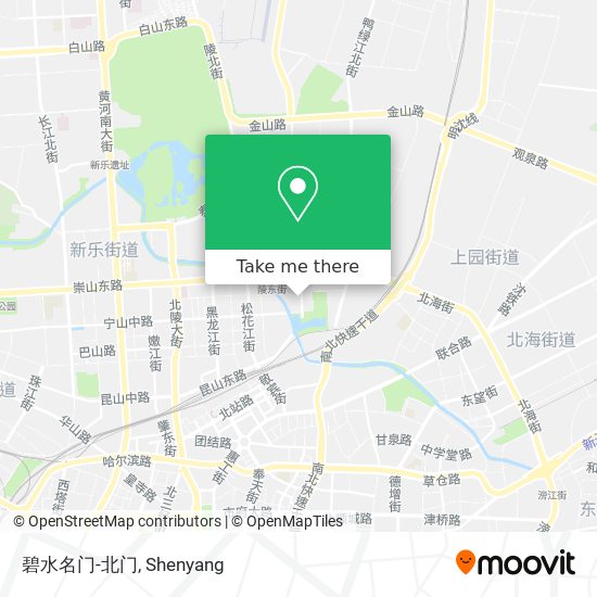 碧水名门-北门 map