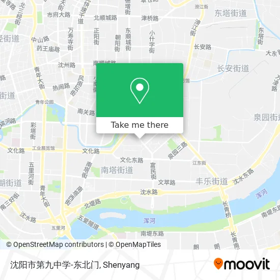 沈阳市第九中学-东北门 map