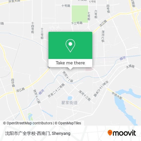 沈阳市广全学校-西南门 map
