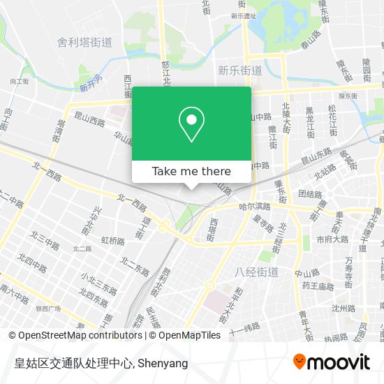 皇姑区交通队处理中心 map