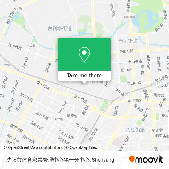 沈阳市体育彩票管理中心第一分中心 map